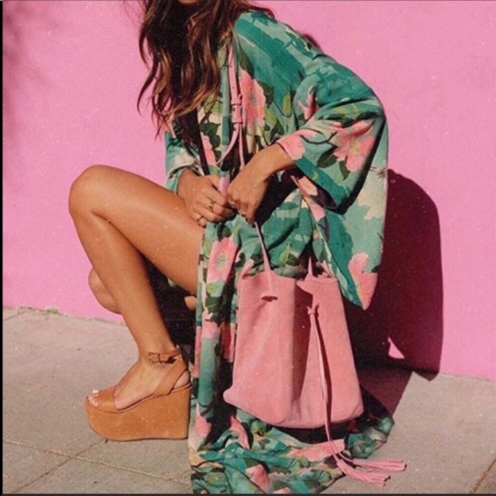 NEW BOHEMIAN NIGHTINGALE KIMONO BEACH COVERUP